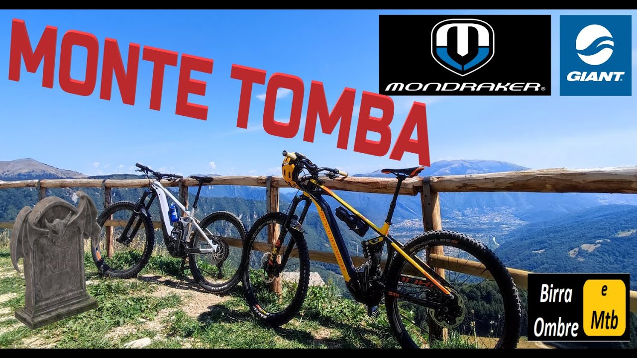 MTB Monte Tomba PANORAMI SPETTACOLARI !