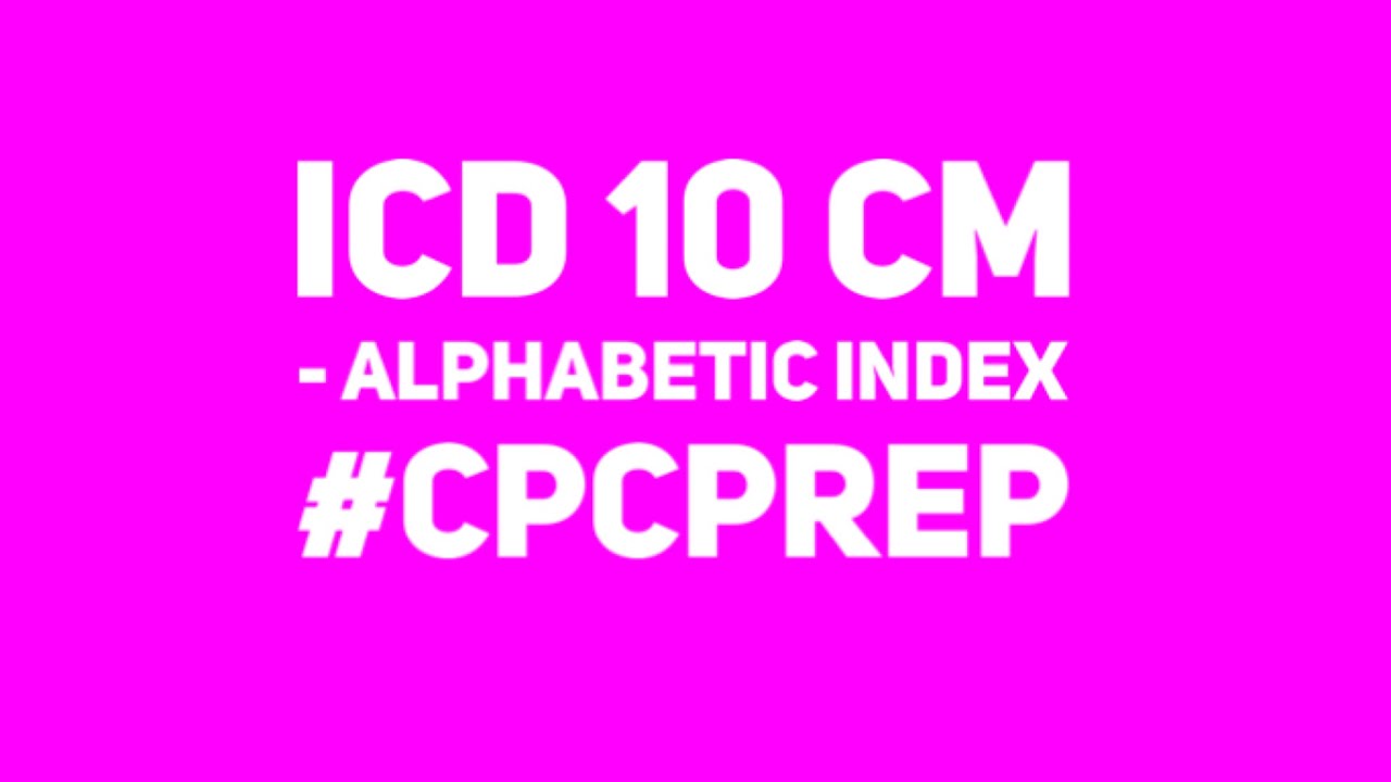 FREE ICD-10-CM Training - Conventions & Alphabetic Index - [Medical Coding 2020] - #1