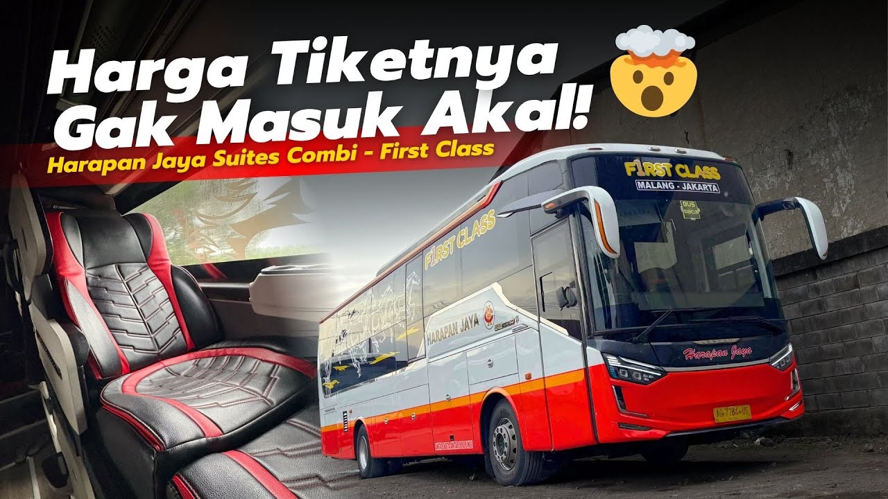 TIKET CUMA 300RIBU-AN ‼️ Sleeper Termurah di Jalur Jakarta - Surabaya 👍 Trip Harapan Jaya Combi