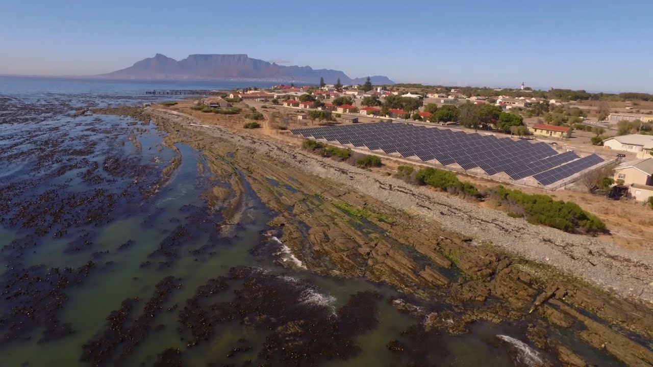 Robben Island connects microgrid for sustainable energy