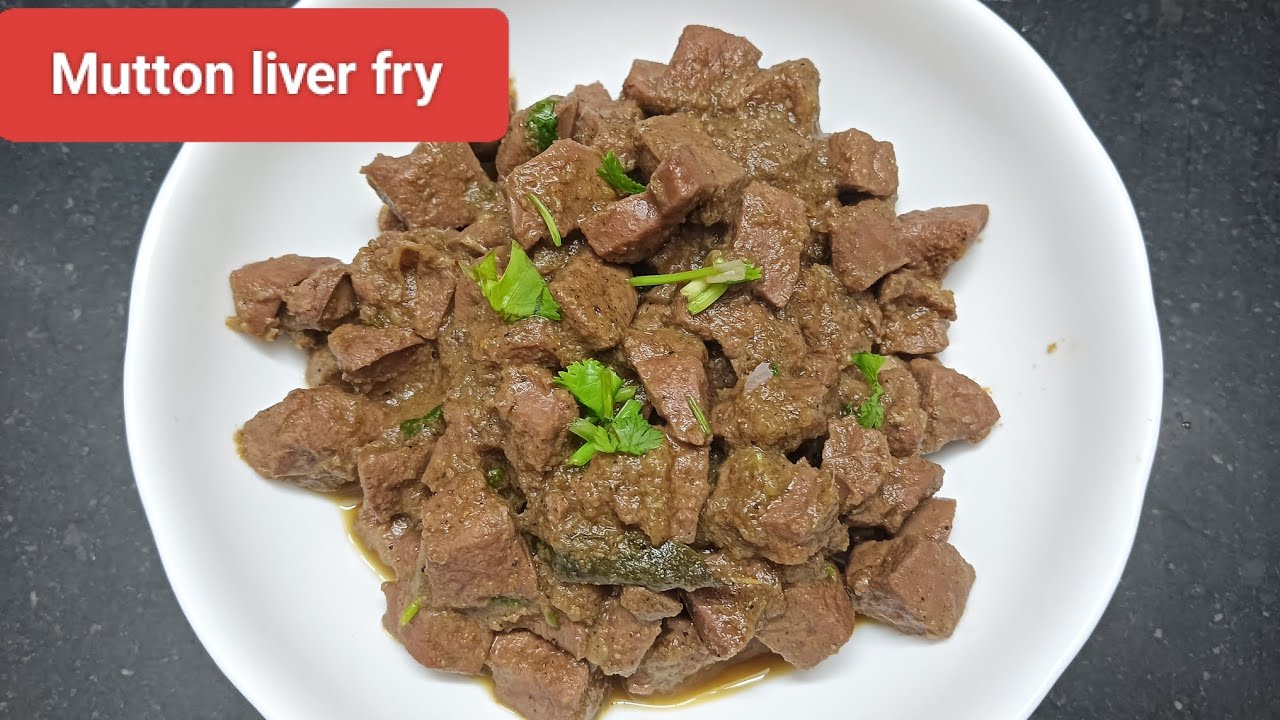 Mutton liver fry #nonveg#mutton recipes #liverfry
