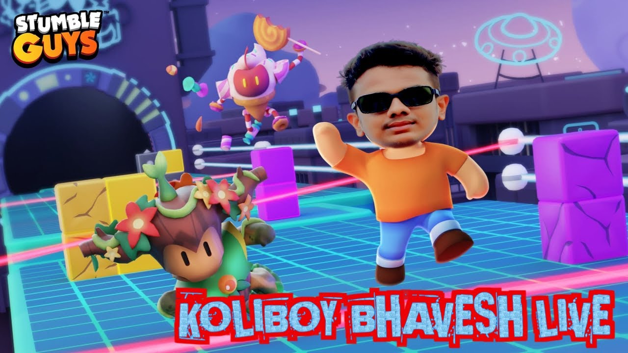 ROAD TO 500 SUBS | STUMBLE GUYS | FUN GAMEPLAY | KOLIBOY BHAVESH LIVE #LIVE #FUN #GAMING #STREAM
