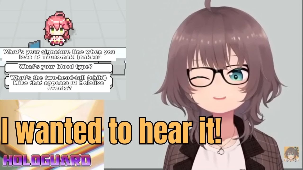 When Matsuri Trusts Her Memory a Little Too Much! in HOLOGUARD〖HOLOLIVE〗