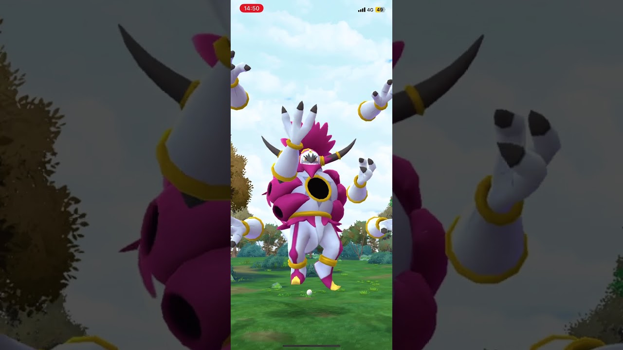Hardest Hoopa to catch in PokemonGo