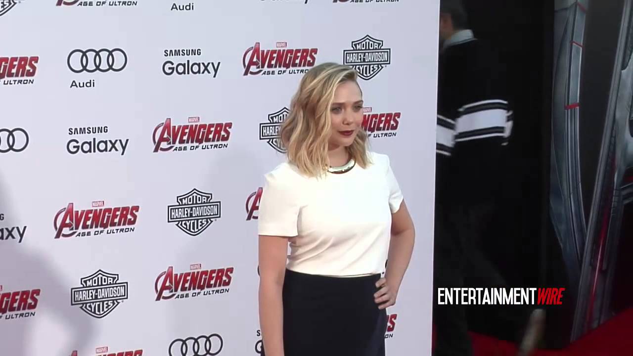 Scarlett Johansson, Jaimie Alexander, Elizabeth Olsen 'Avengers: Age Of Ultron' LA Premiere