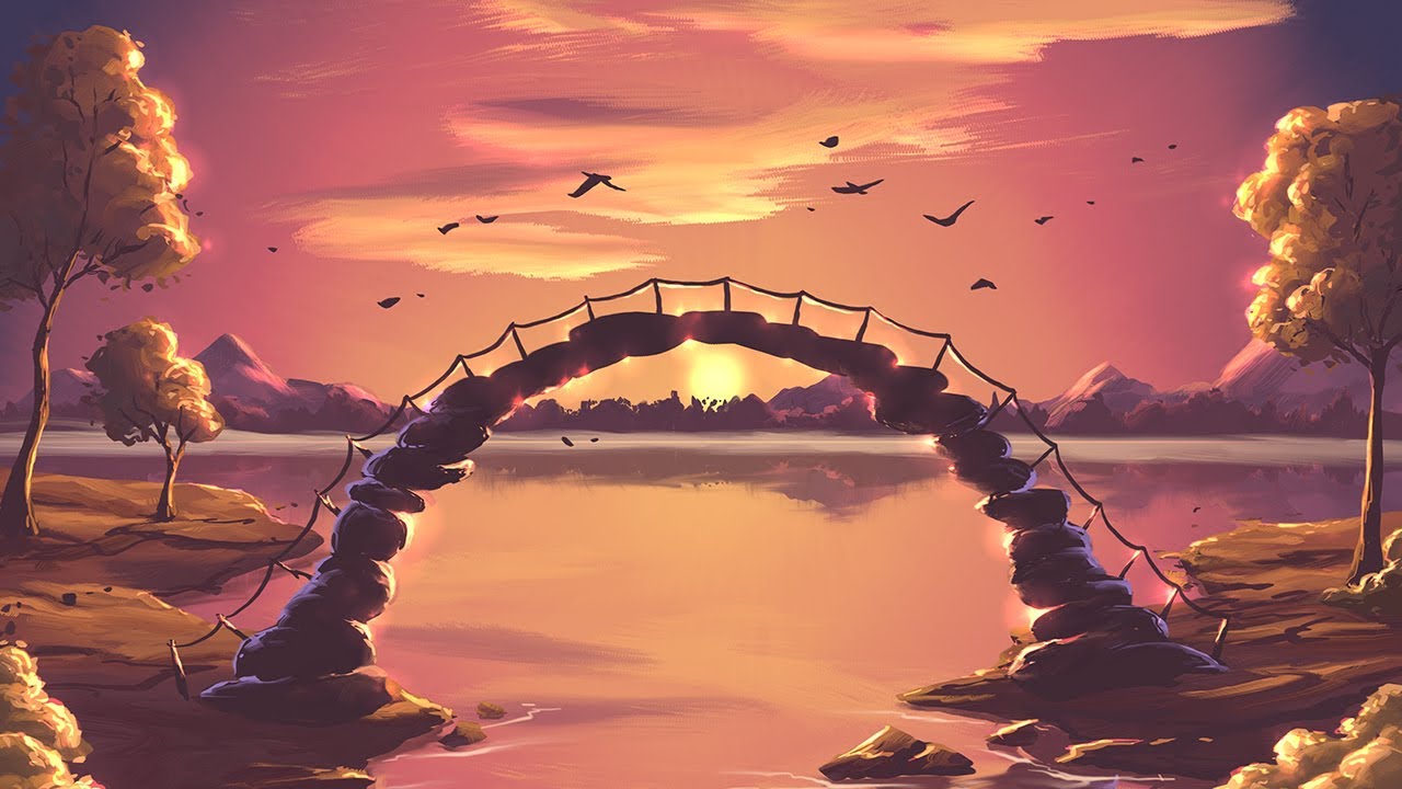 432Hz 》Raise Positive Energy 》Divinity at Dusk - A Celtic Harp Soundscape