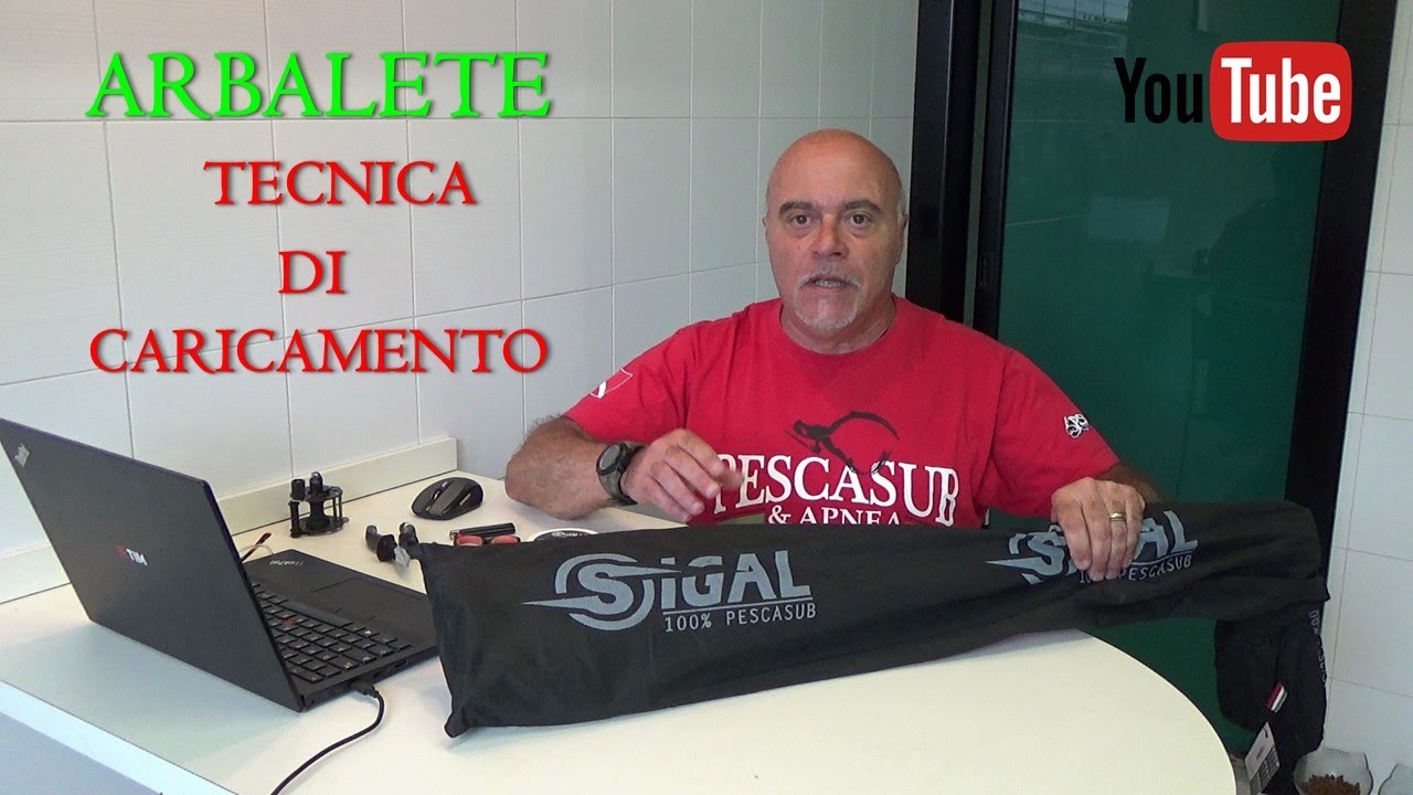Pescasub | Come ARMARE e poi CARICARE un fucile ARBALETE mono elastico - subtitles in English