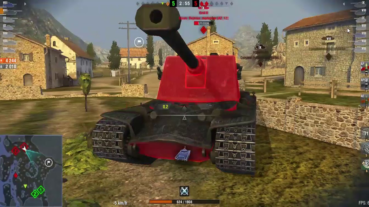 Obj 252U 5 KILLS 4883 de daño y 2930 de daño bloqueado (G3nuneswiegold)