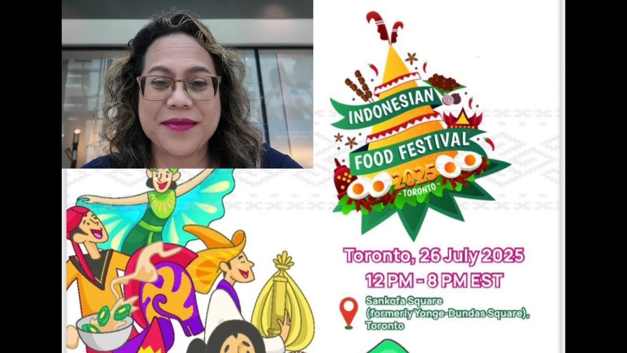 Festival makanan Indonesia di Toronto Ontario Kanada (Indonesian Food Festival in Canada)