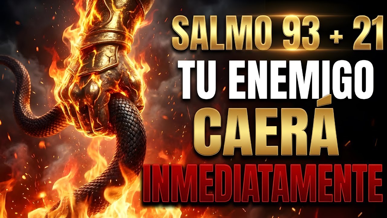 SALMO 91 + 21 + 109: DIOS TOMA EL CONTROL, ROMPE ATADURAS Y DERRIBA TODO PLAN DEL ENEMIGO