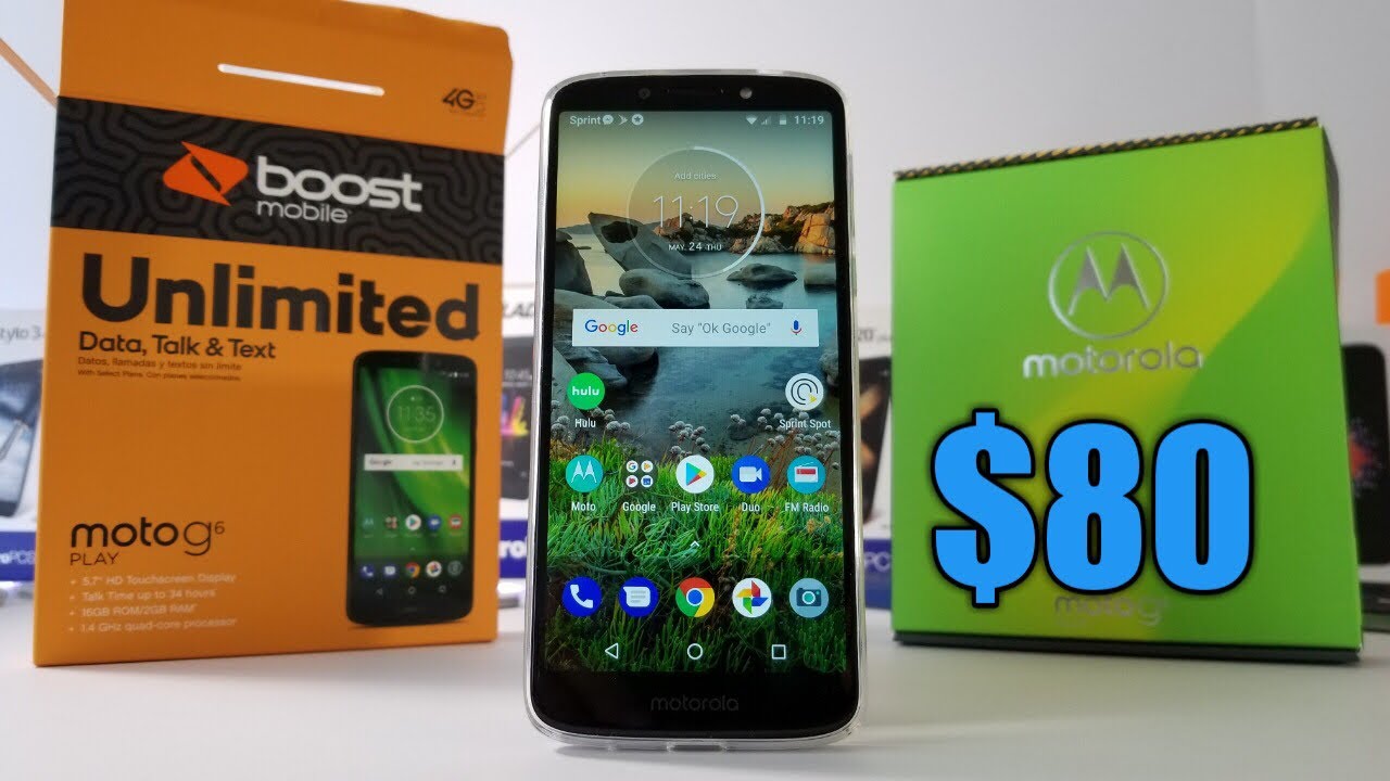Moto G6 Play Detailed Unboxing and Hands-On.. WOW only $80 at Walmart