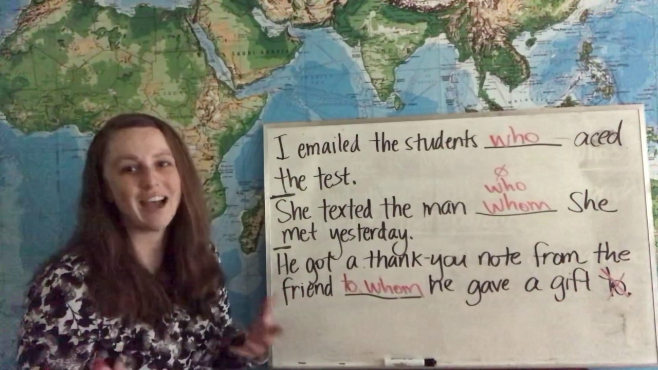 Adjective Clauses: Who & Whom