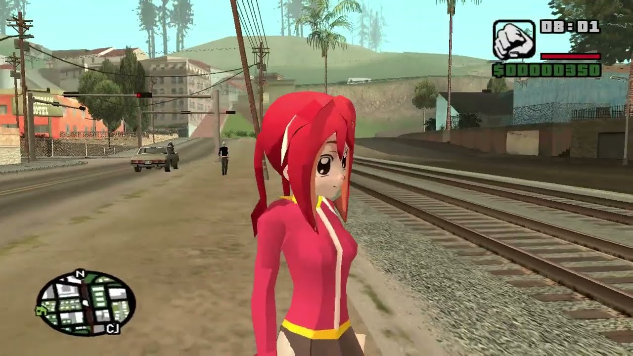 GTA SA: Rigging a 3d model using blender