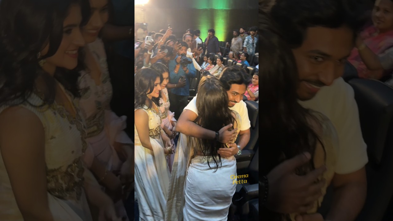 Ken Karunas Viral Hug Scene 😍 | Youth Heroines Together 💥 #youthmovie #tamilcinema #trendingshorts