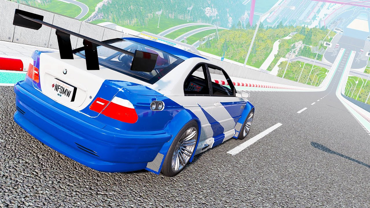 Which Automation Mod Can Fly The Furthest On The NEW Car Jump Arena? PART 54 - BeamNG Drive Mods