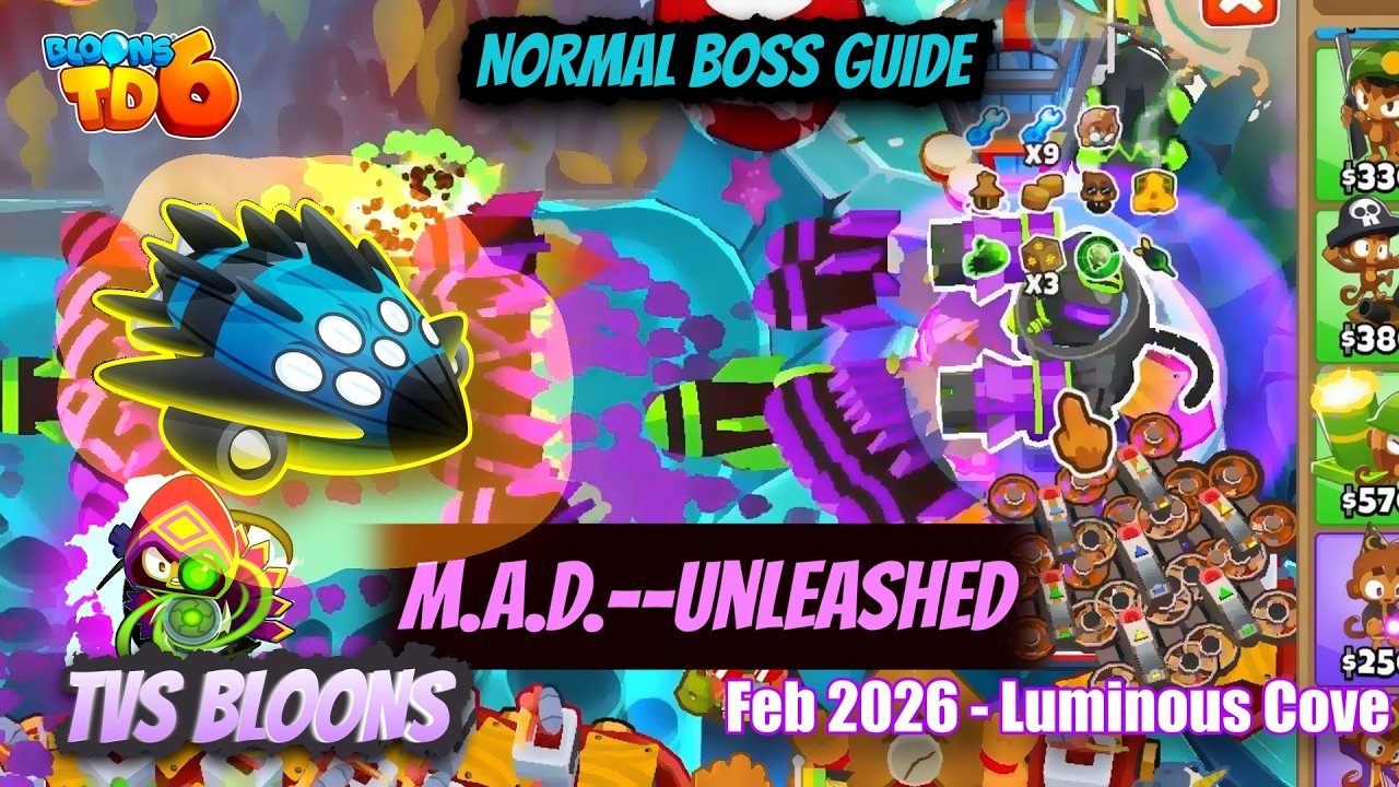 Normal Vortex Luminous Cove BTD6 Boss Battle