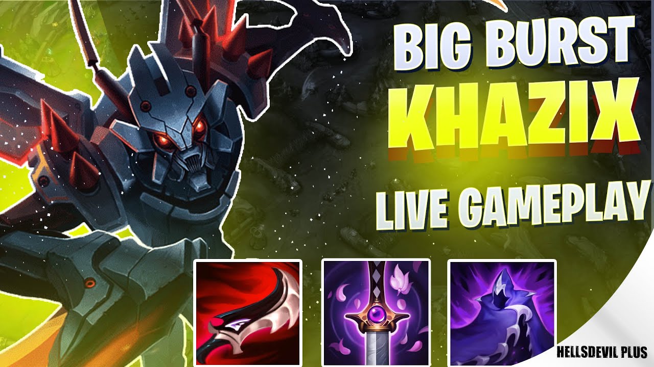 KHAZIX BIG BURST FT. ROYAL - Wild Rift HellsDevil Plus Gameplay