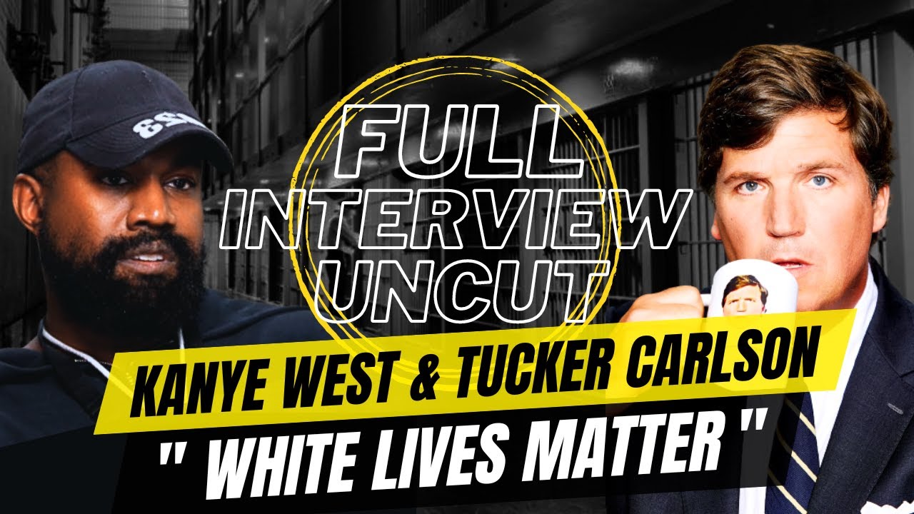 Kanye West FULL INTERVIEW with Tucker Carlson (PART 1 & 2)
