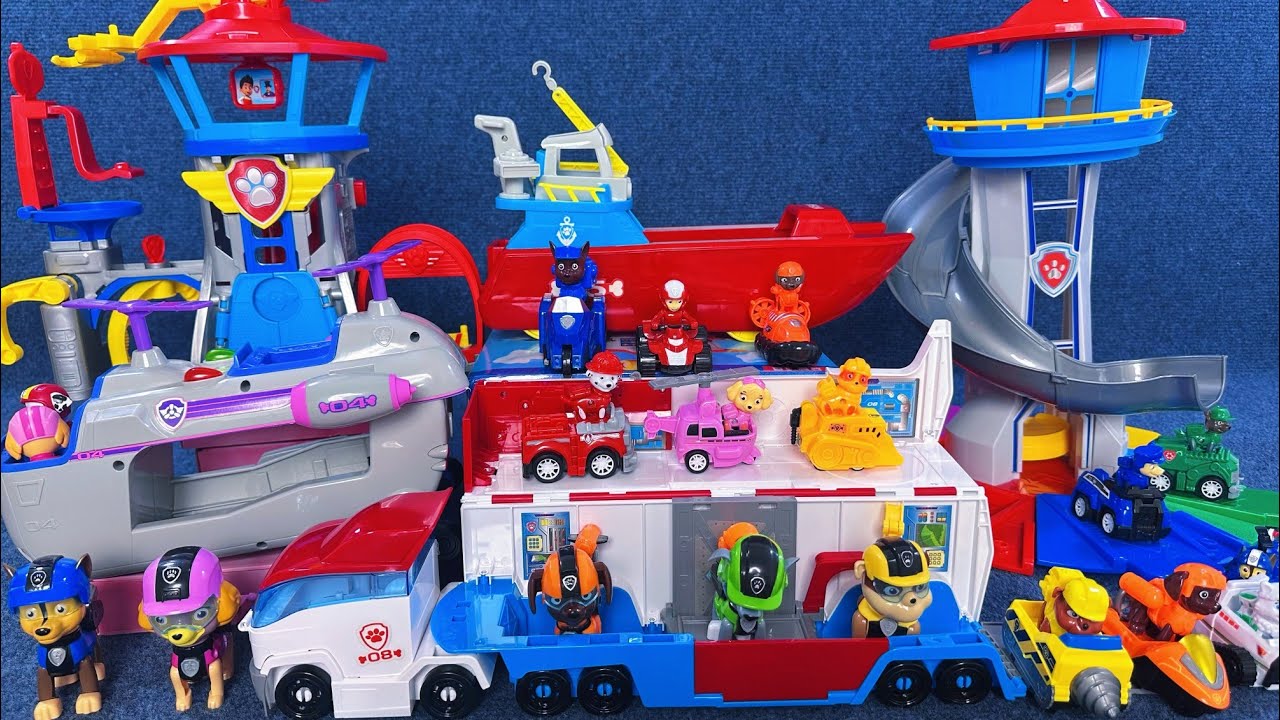 12 Minutes Satisfying with Unboxing Cool Paw Patrol Toys Collection ASMR | Review Toys