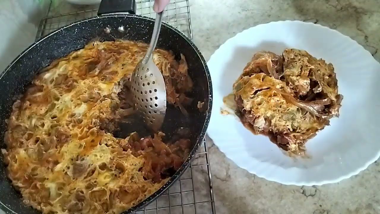 شكشوكة بصل وطوماطيش بمكون سري يخليها عسل الله يبارك