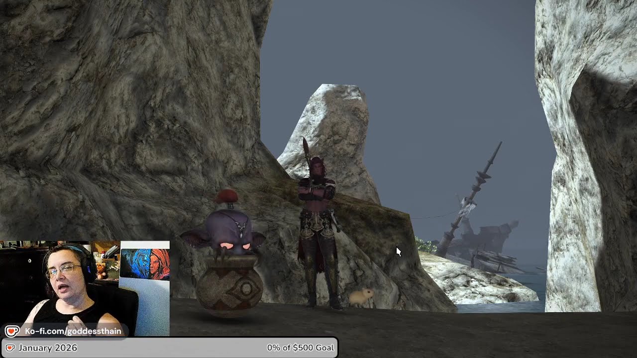 Day 427A (FFXIV) - Magic Pot vendor (Wind-up Sun/Wind-up Moon minions)