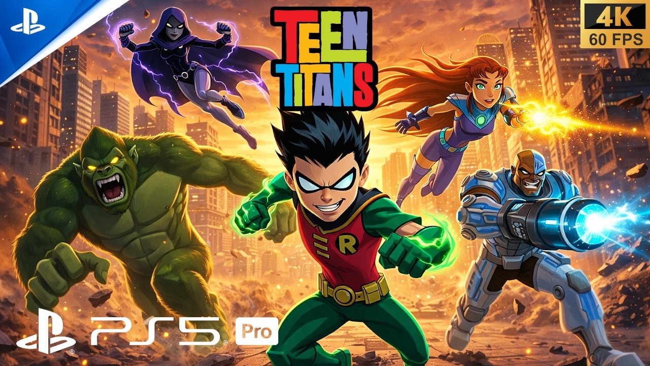 The Game Where YOU Were the Villain | Teen Titans  - PS5™ Gameplay [4K 60FPS]