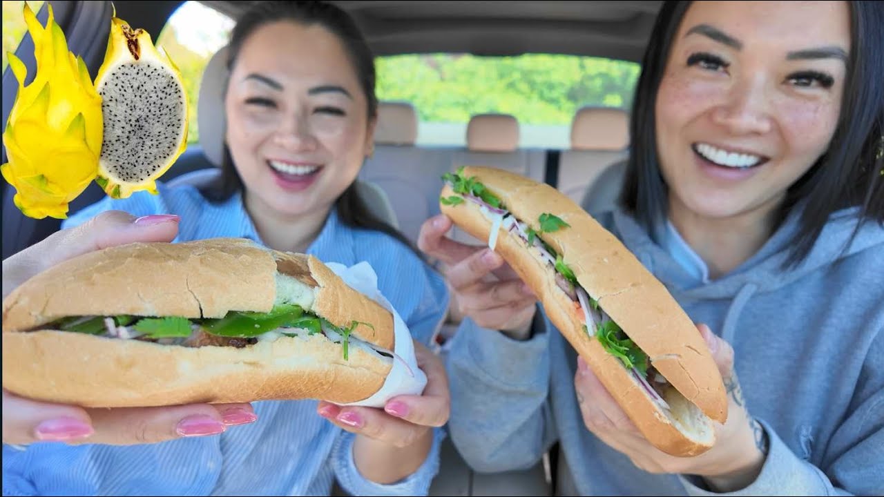 EAT WITH US (SISTER CAR MUKBANG) | SASVlogs