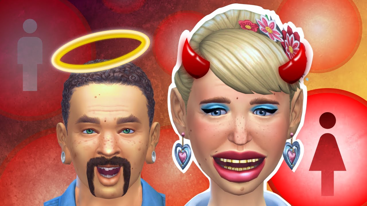 ТРЕШ ГЕНЕТИКА в Sims 4
