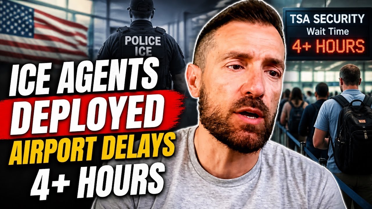 ICE agents deployed to some U.S. airports as TSA lines stretch for hours