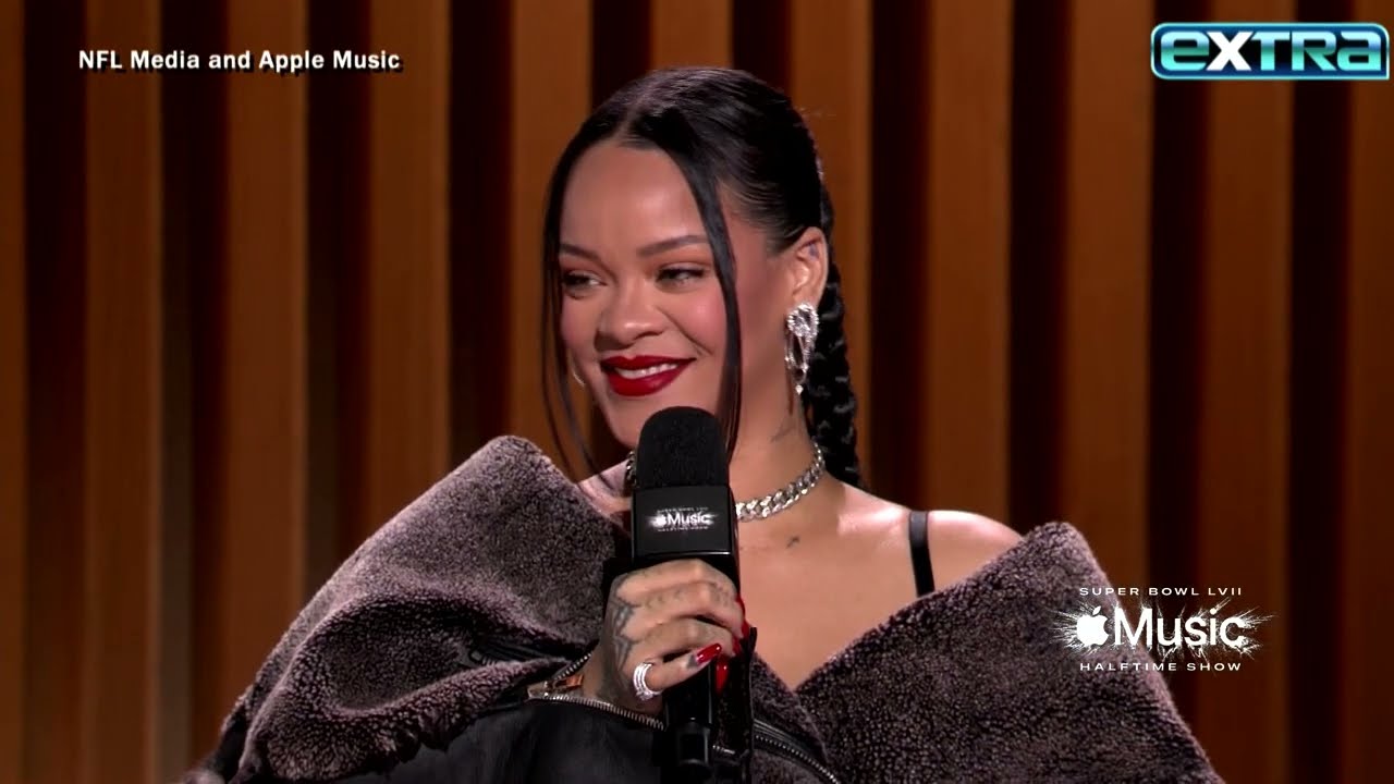 Watch Rihanna’s Super Bowl LVII Halftime Press Conference
