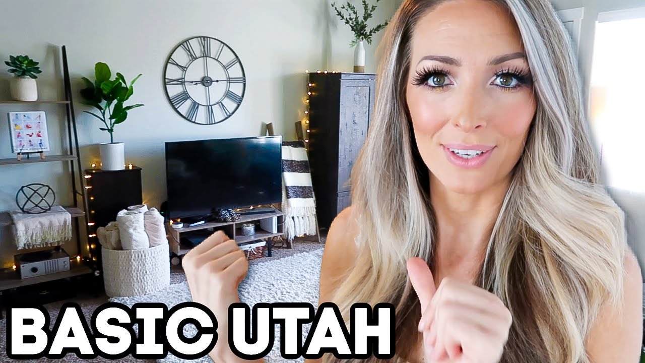 MY BASIC UTAH APARTMENT TOUR 😅 Questionable Decor Choices