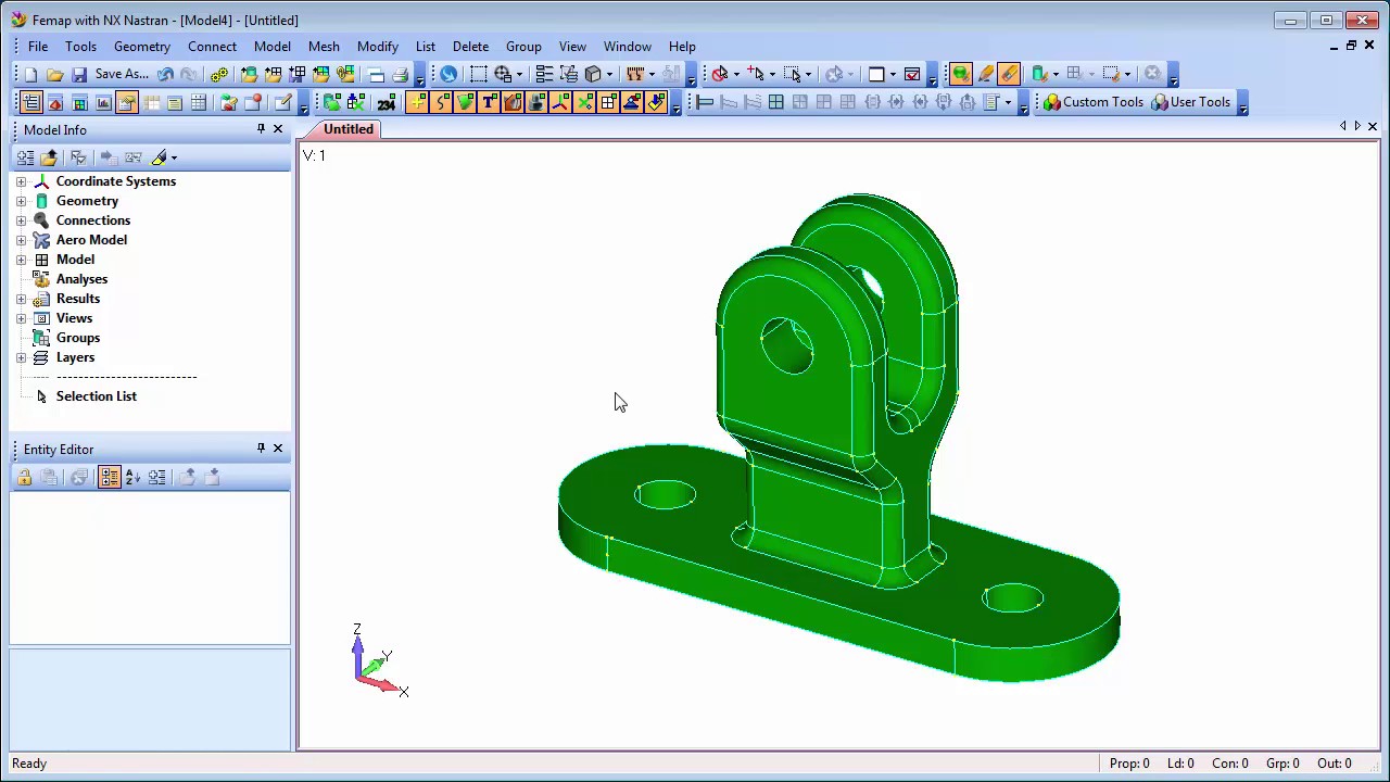 Femap Basics 2: Geometry Preparation