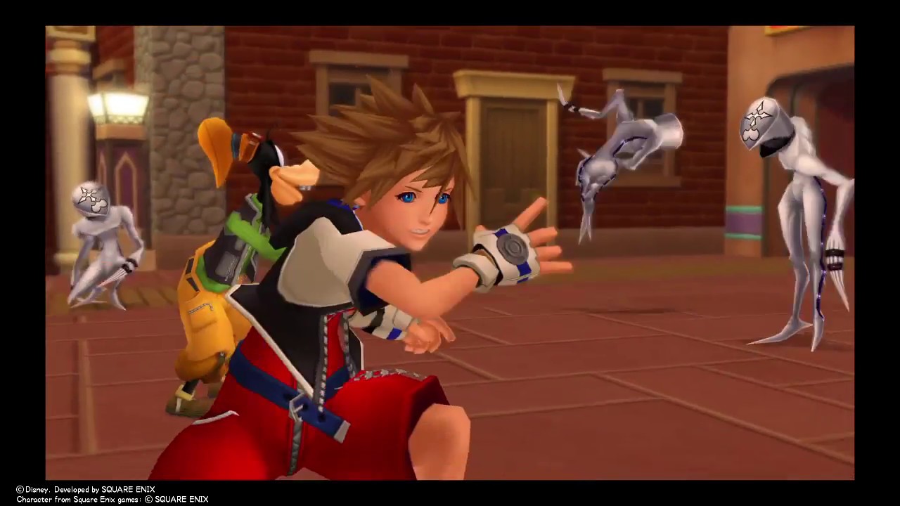 KH2FM Sora vs. Numerous Nobodies Twilight Town