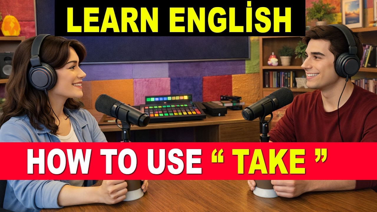How to Use TAKE in Everyday Conversations in English | English Conversation