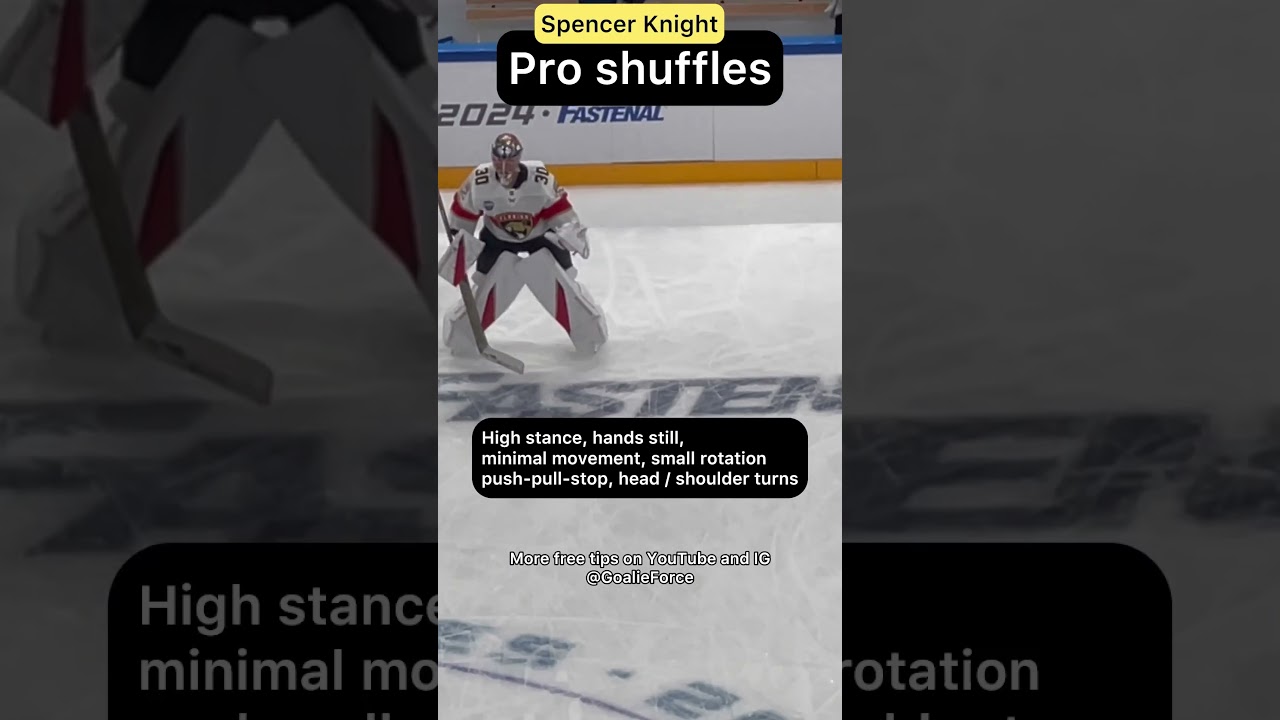 PRO LEVEL SHUFFLES BY SPENCER KNIGHT - Must watch for junior goalies