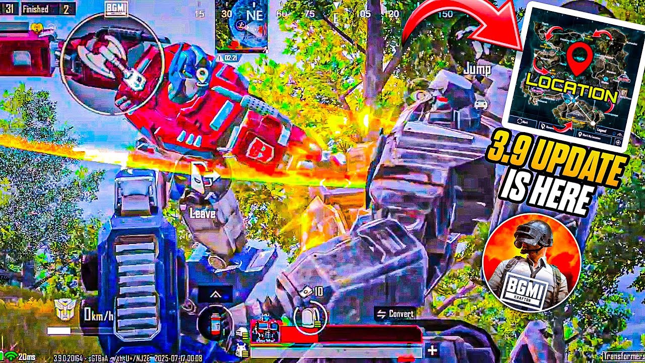 🔥BGMI TRANSFORMERS MODE🔥 कैसे बने Optimus Prime और Megatron | Location, Trick & Gameplay Explained!