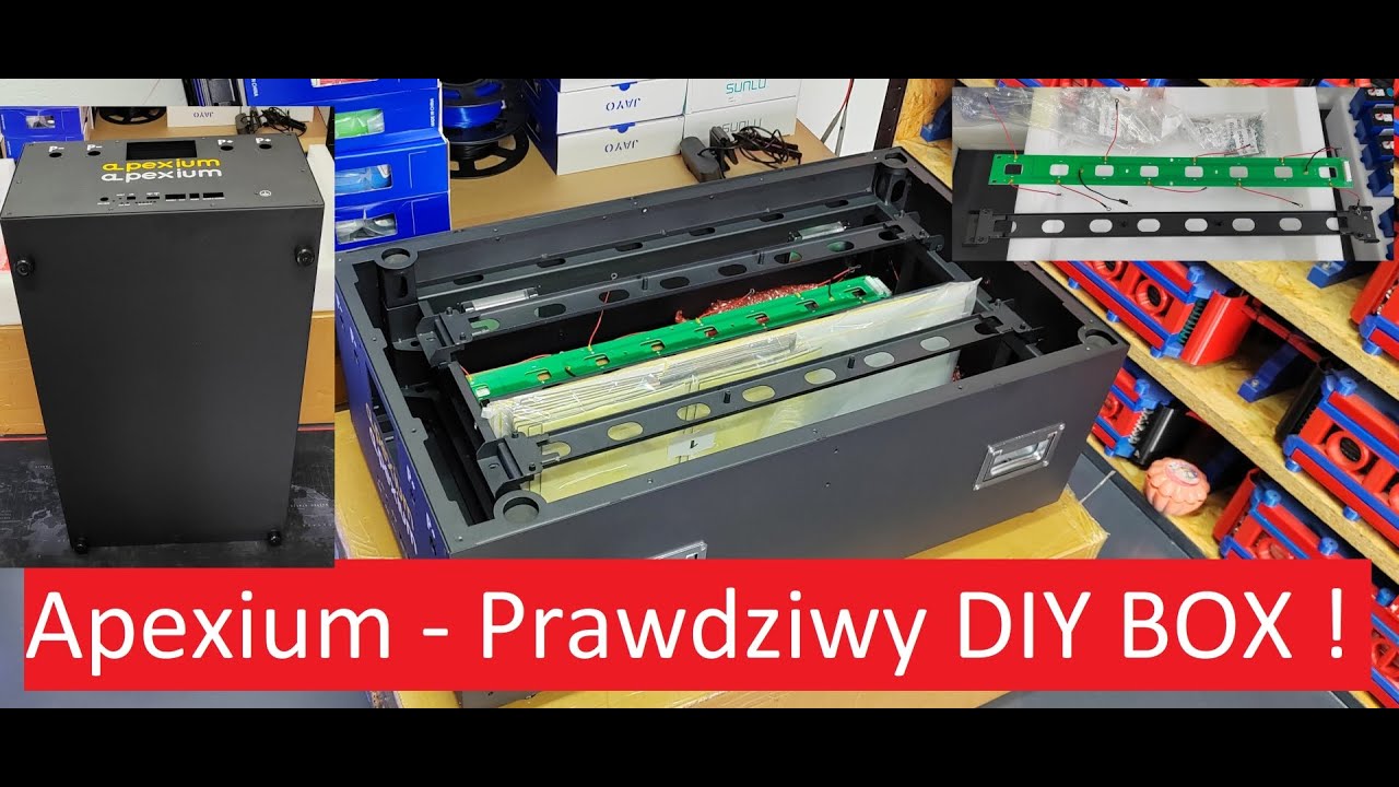 Apexium Prawdziwa Obudowa DIY BOX #apexium #diy #lfp #lfpbattery