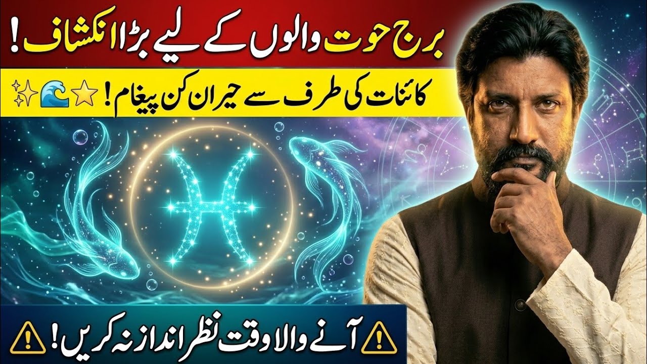 Burj Pisces walon ke liye sitaron ka khas paigham! ♓  jo aap ki zindagi ka rukh badal sakta hai