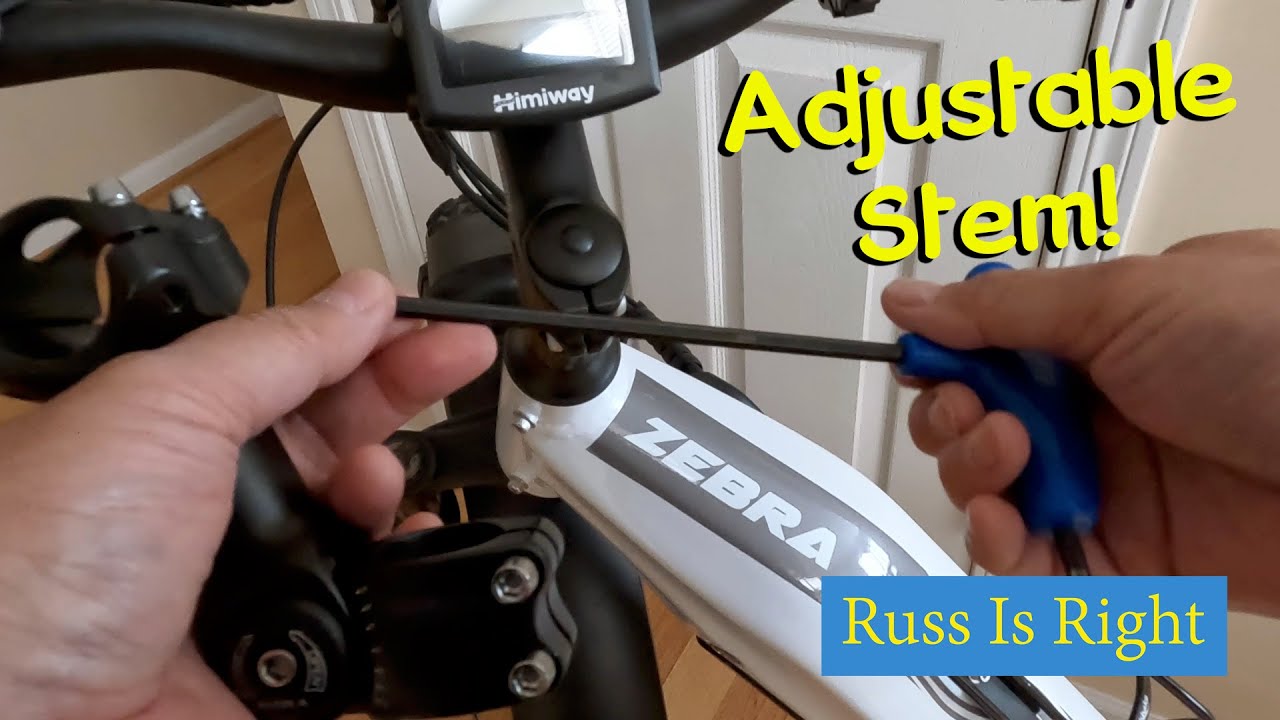 Adjustable Ebike Stem Upgrade!