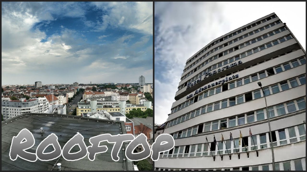 BERLIN ROOFTOP CLIMB #002 - PANORAMAHOTEL - ADENAUERPLATZ! [4K]