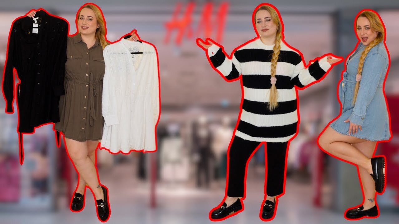 MIERZYMY H&M 👗 sukienki, sweter, mokasyny