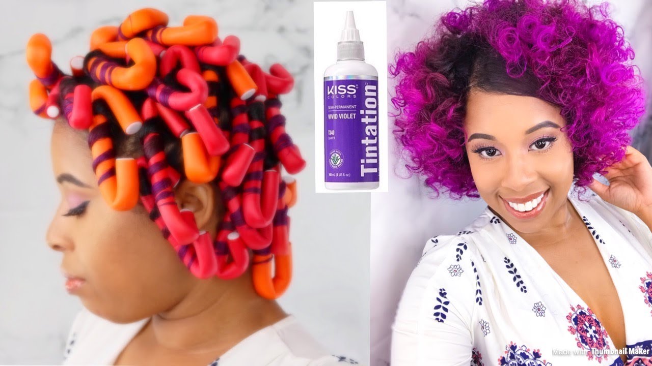 Refreshing My Hair Color Using Kiss 