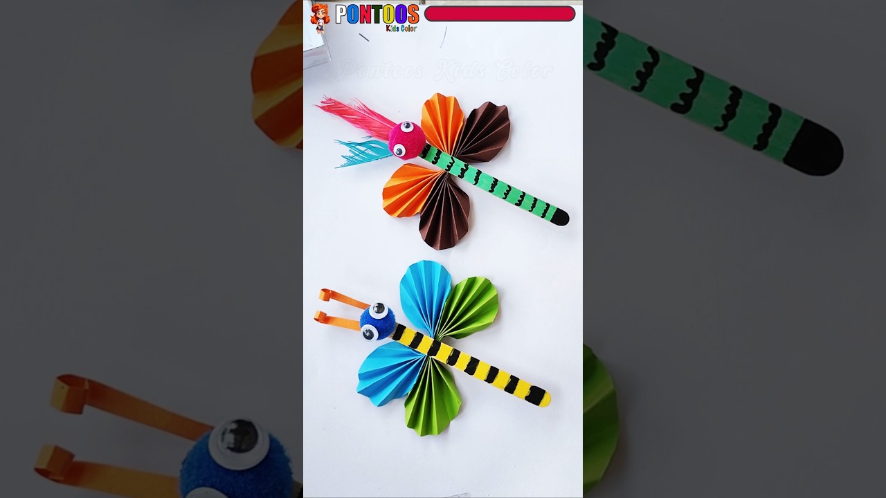 How To Make Paper butterfly 🦋| Easy Butterfly Making With Paper | Butterfly Craft Ideas