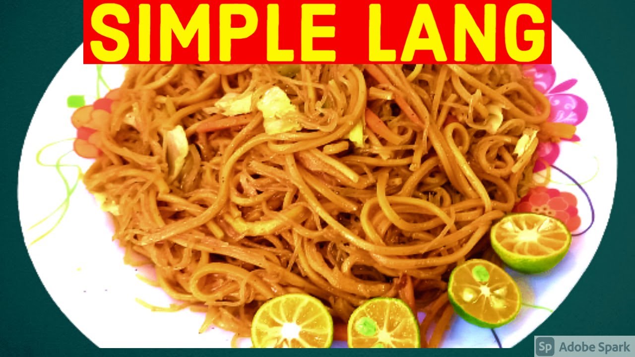 PANSIT NG MGA GIPIT | BUDGETARIAN ONLY