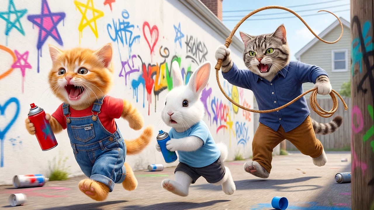 🎨✨From Mischievous Deeds To Acts Of Redemption: Ginger Kitten Surprises the Entire Neighborhood 💖