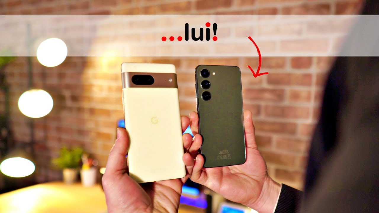 Samsung S23 vs Pixel 7 : BUONI entrambi ma HO SCELTO...