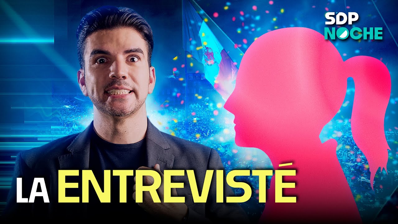 CLAUDIA SHEINBAUM en ENTREVISTA exclusiva con PONCHO GUTIÉRREZ 😲, en SDPnoche 🌙 (en su otra versión)