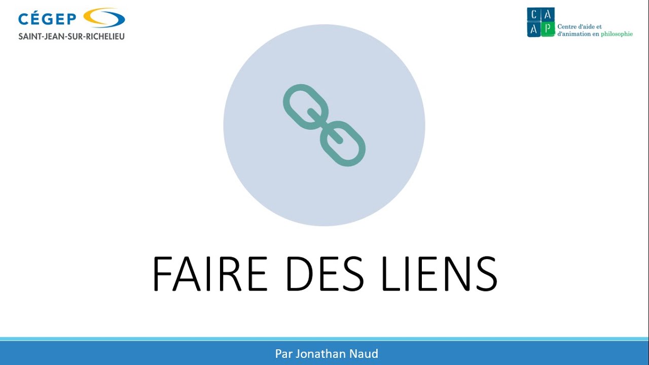 Faire des liens