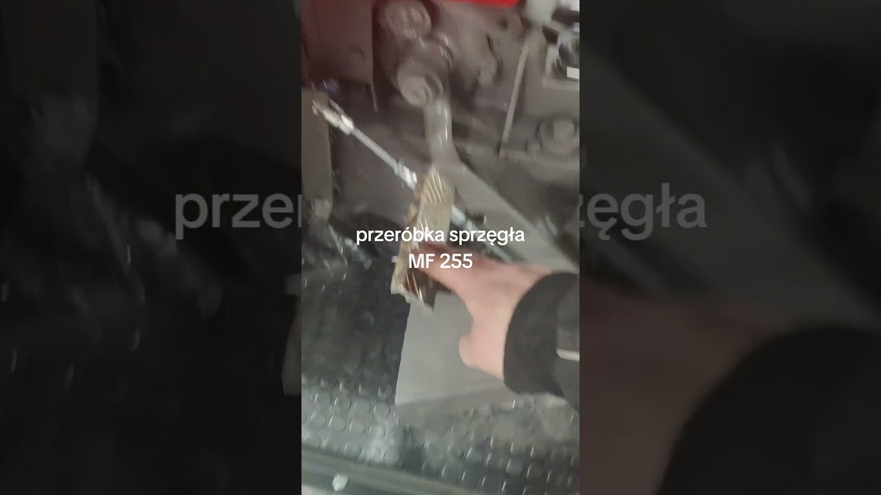 MF255 przer&oacute;bka sprzęgła