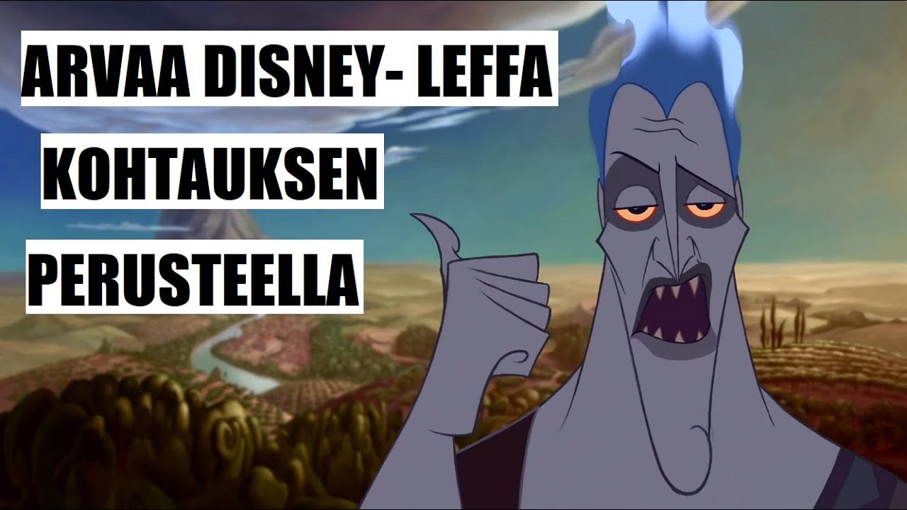 ARVAA DISNEY- ELOKUVA KOHTAUKSEN PERUSTEELLA